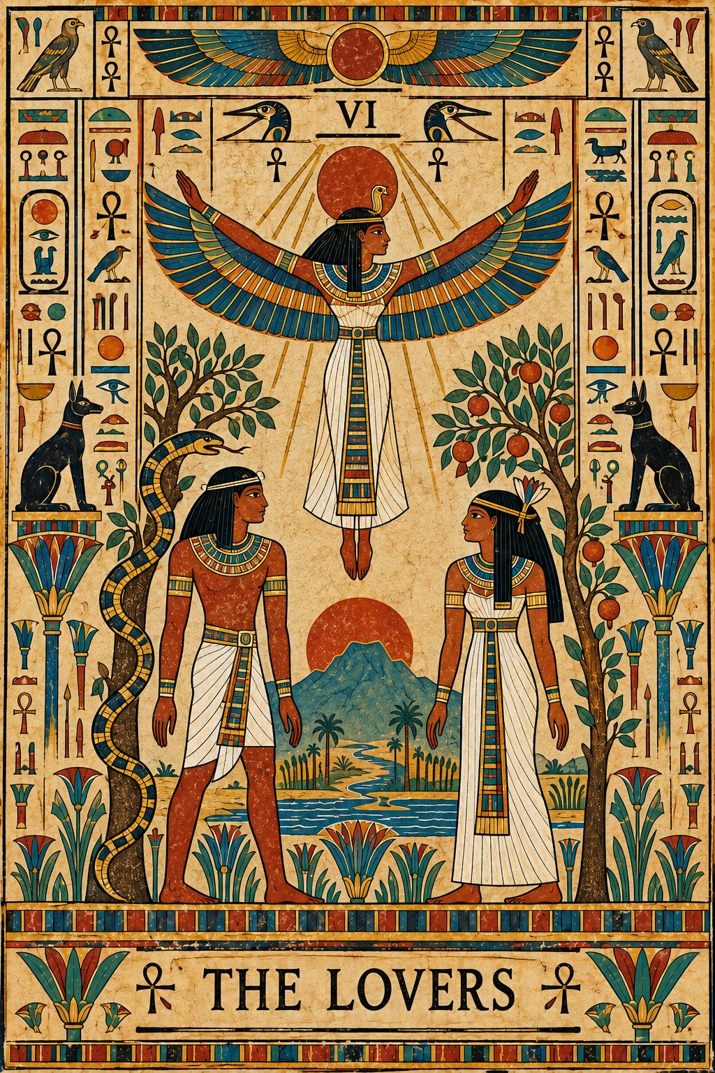 古代エジプトの恋人