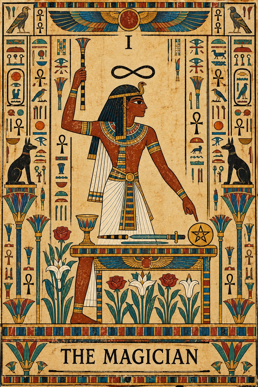 古代エジプトの魔術師