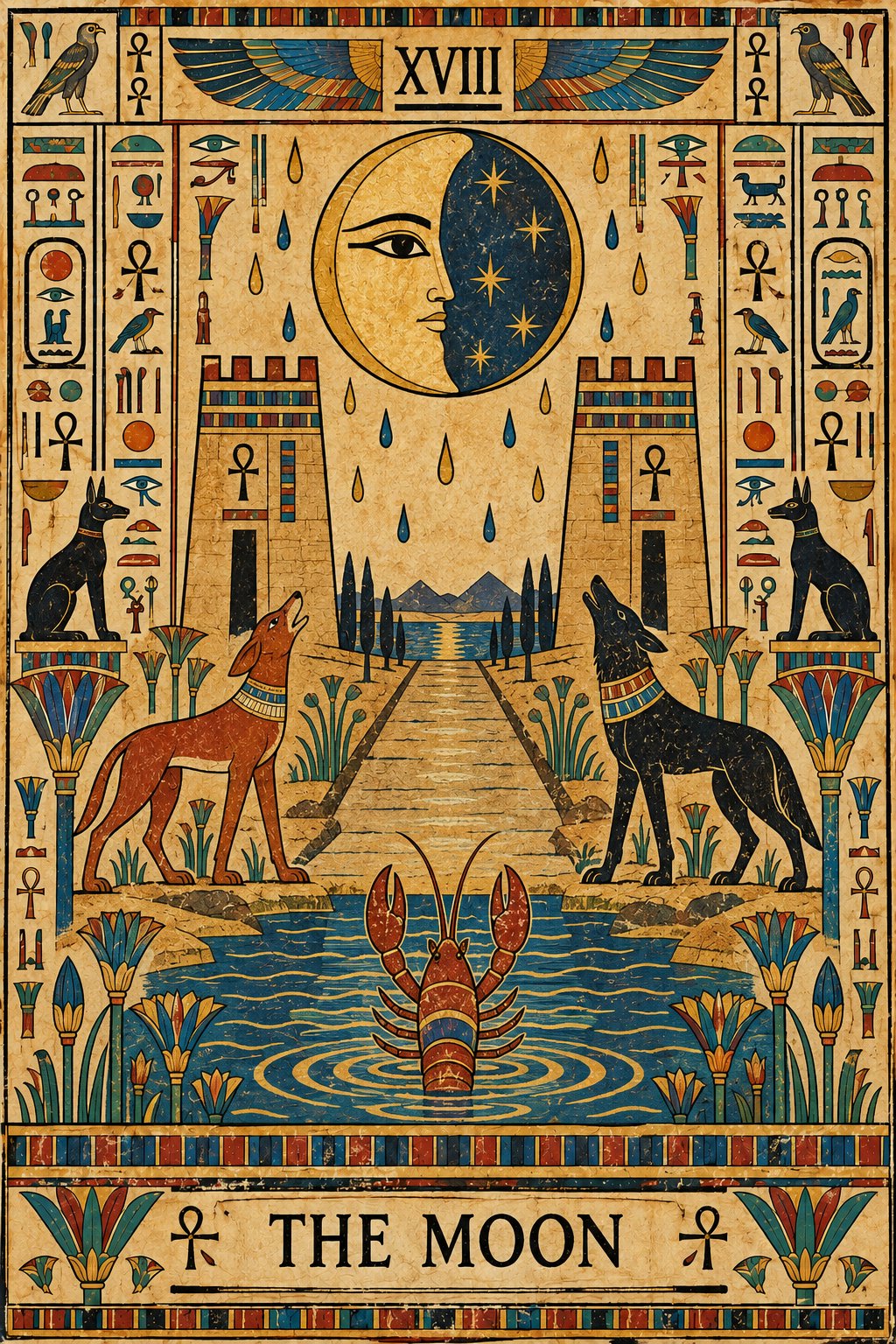古代エジプトの月