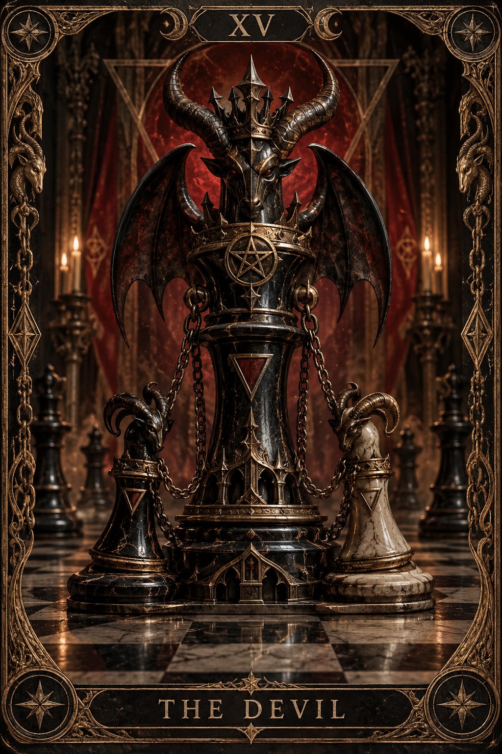 チェスのような駒の悪魔