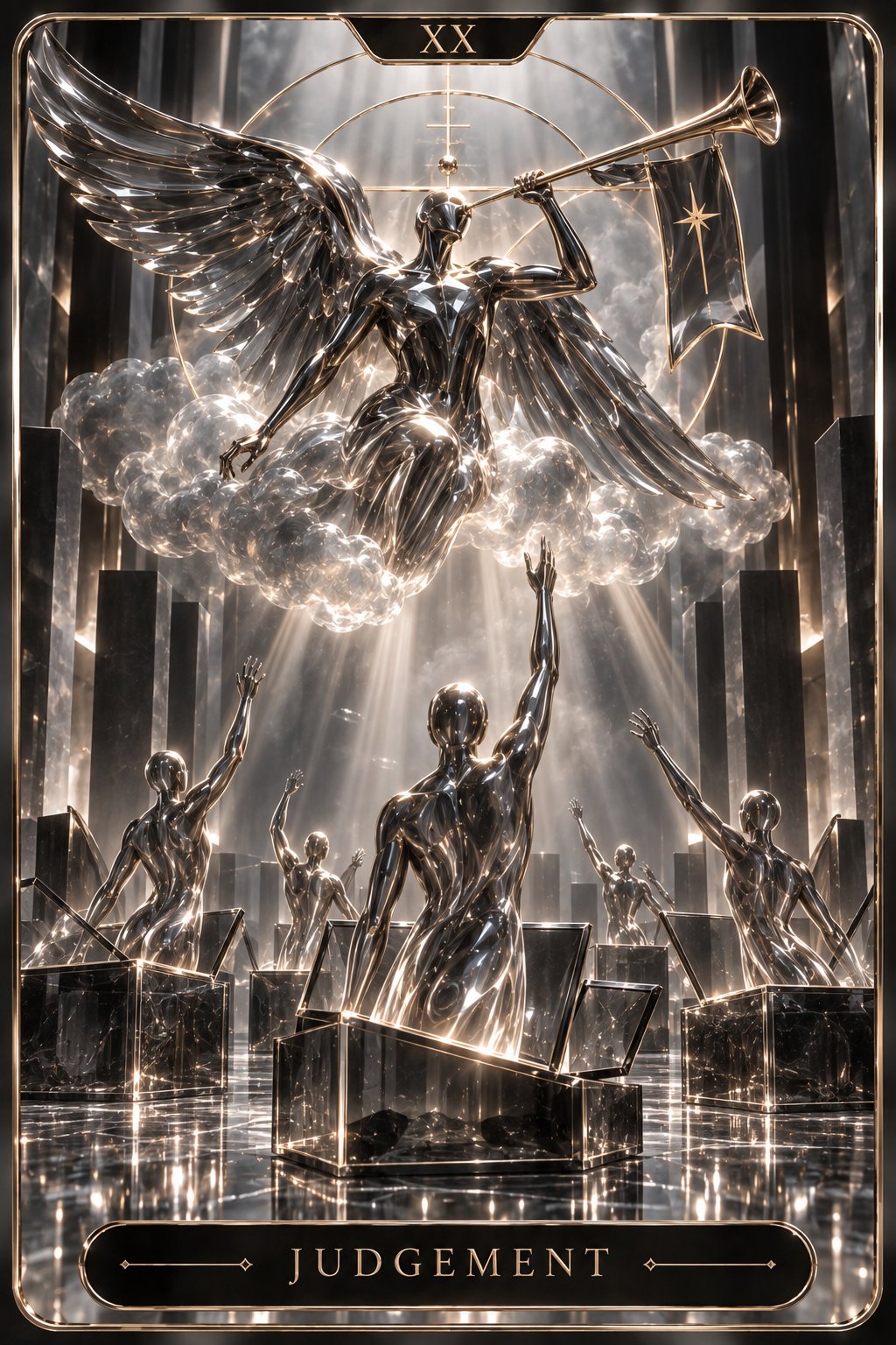 ガラス・クローム彫刻の審判