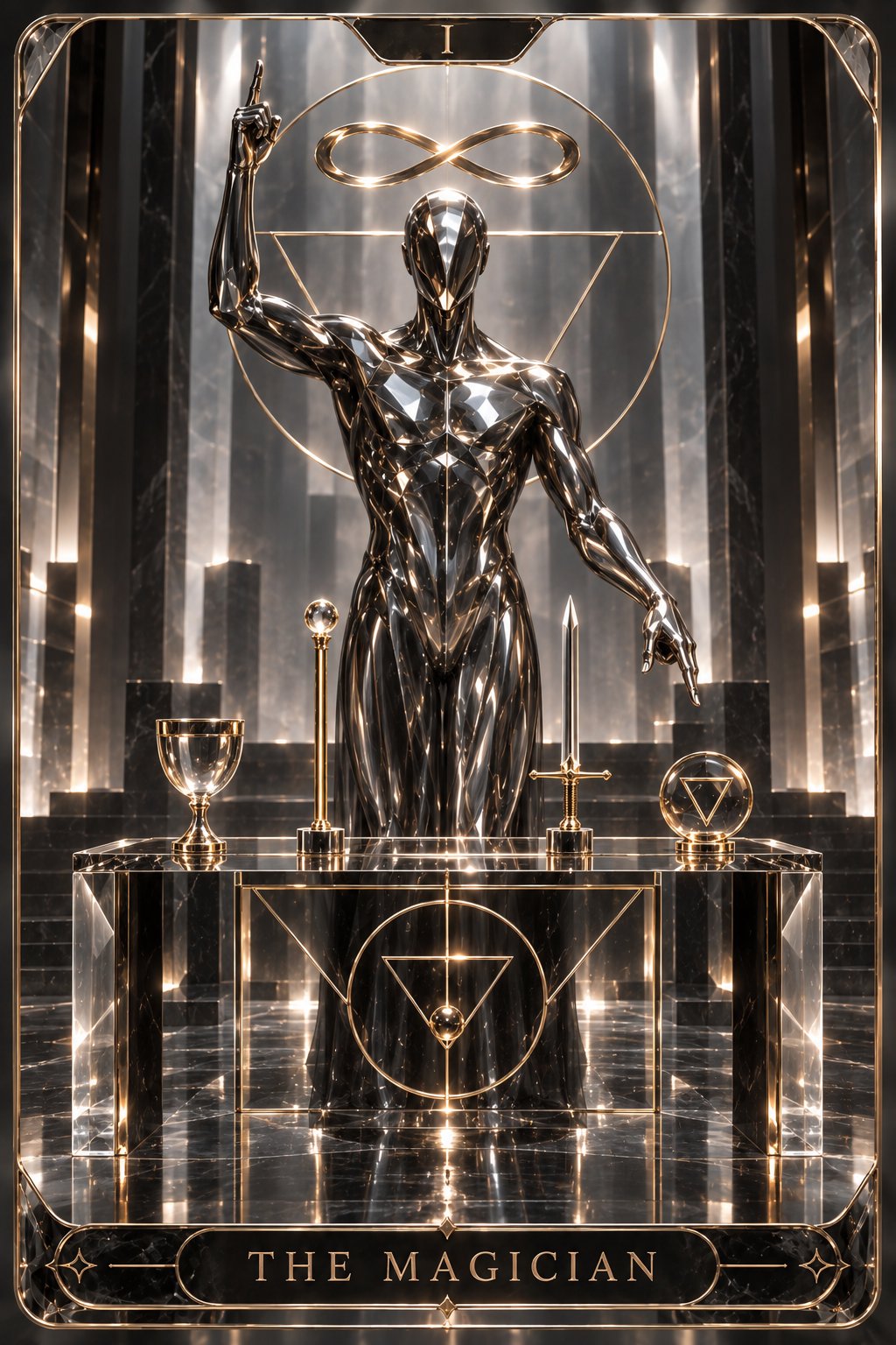 ガラス・クローム彫刻の魔術師