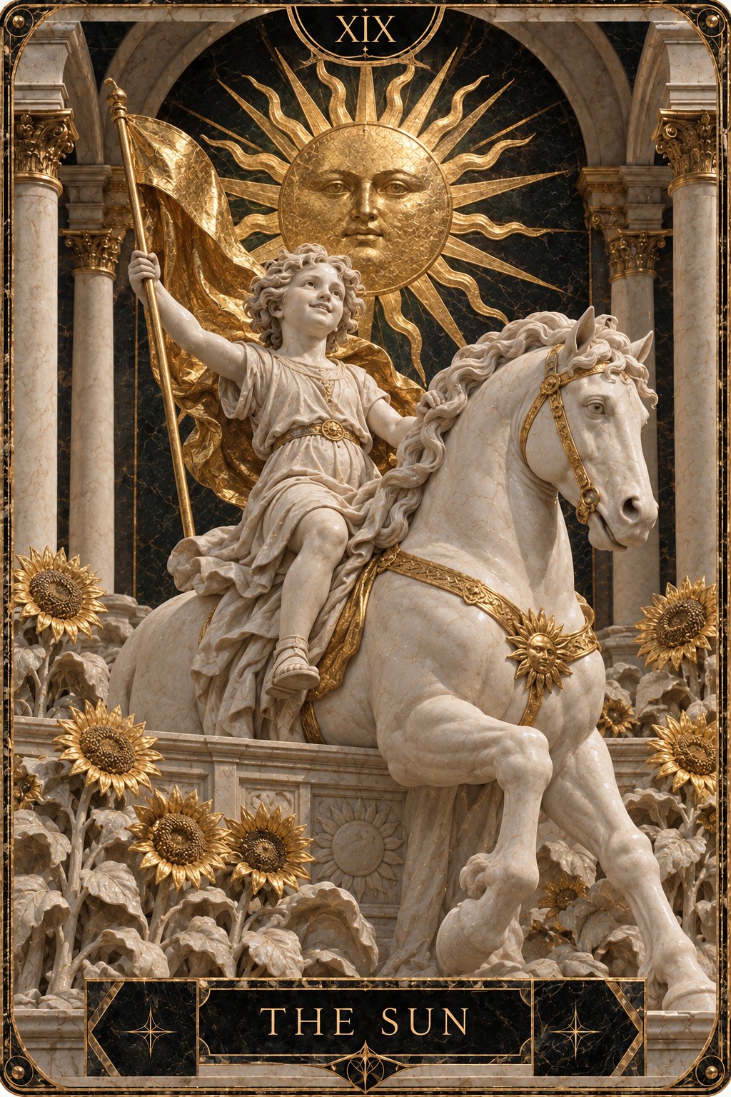 ギリシャ彫刻の太陽