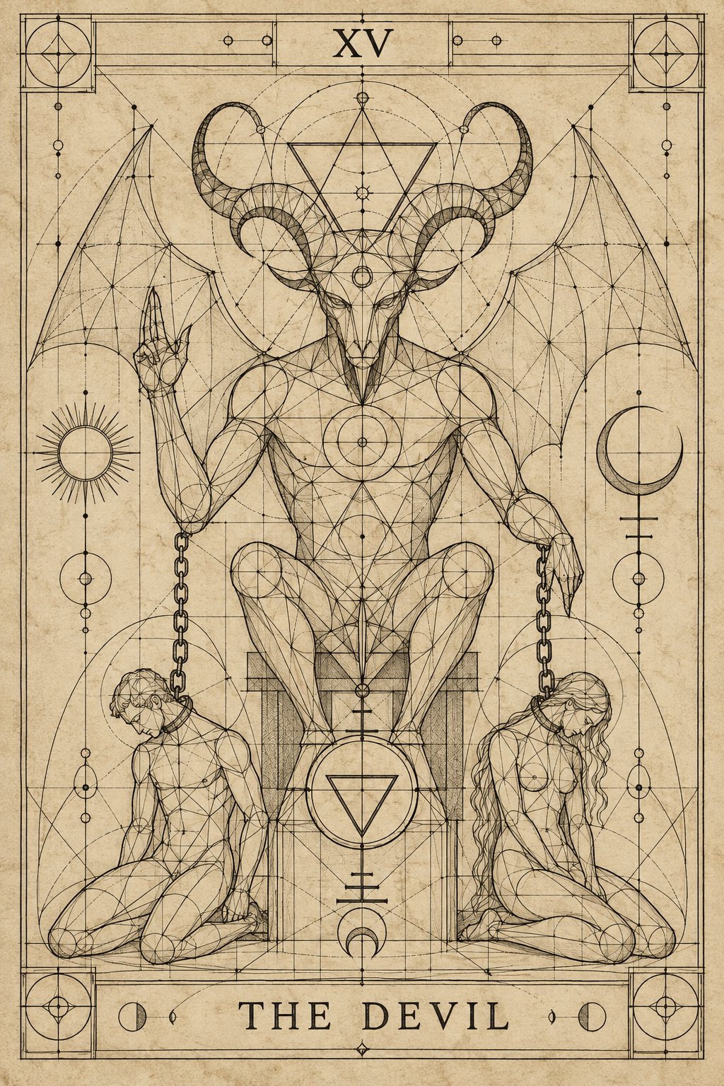 定規とコンパスとペンの作図の悪魔