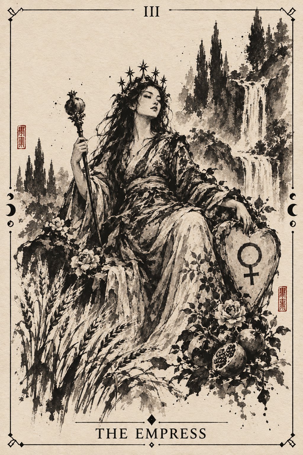 水墨画の女帝