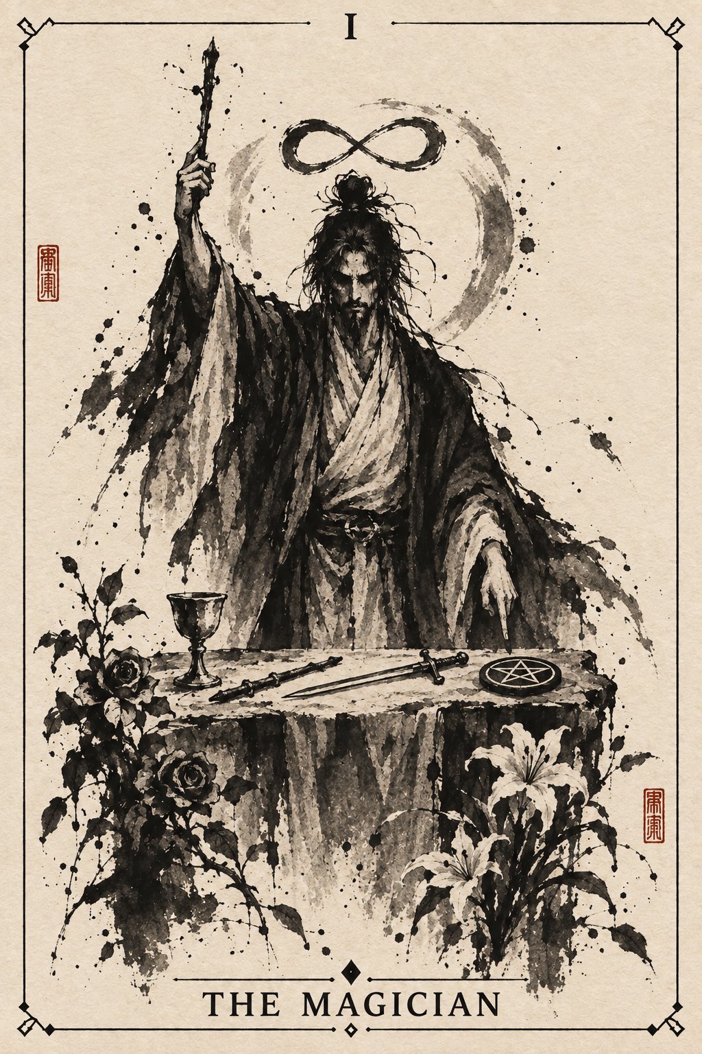 水墨画の魔術師