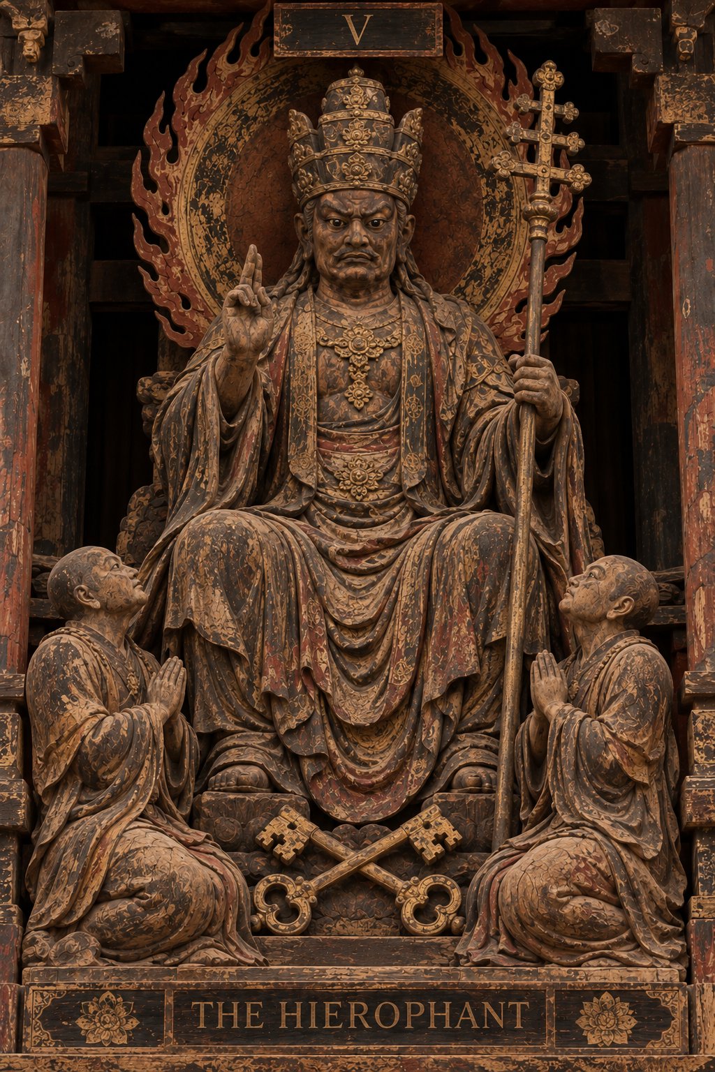 運慶・快慶の木の仏像の法王