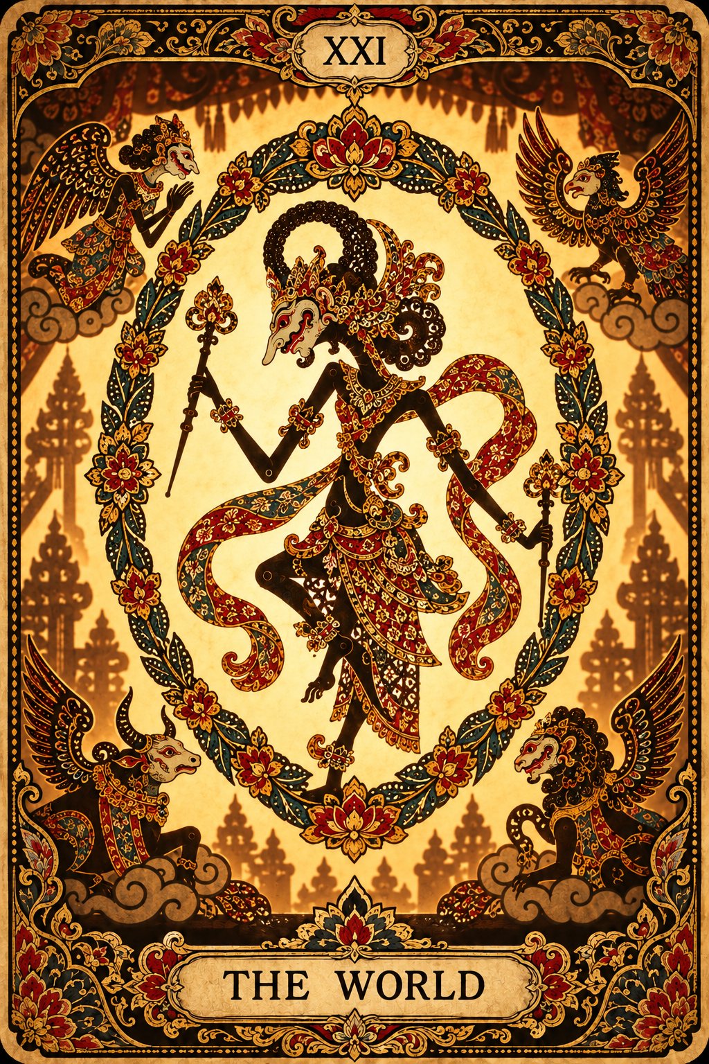 インドネシアの影絵の世界