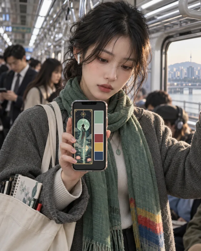 Mhusika wa kubuni. 김서연 (Kim Seo-yeon), miaka 29, anaishi Mapo-gu, Seoul. Ni mtia-rangi wa katuni za webtoon.