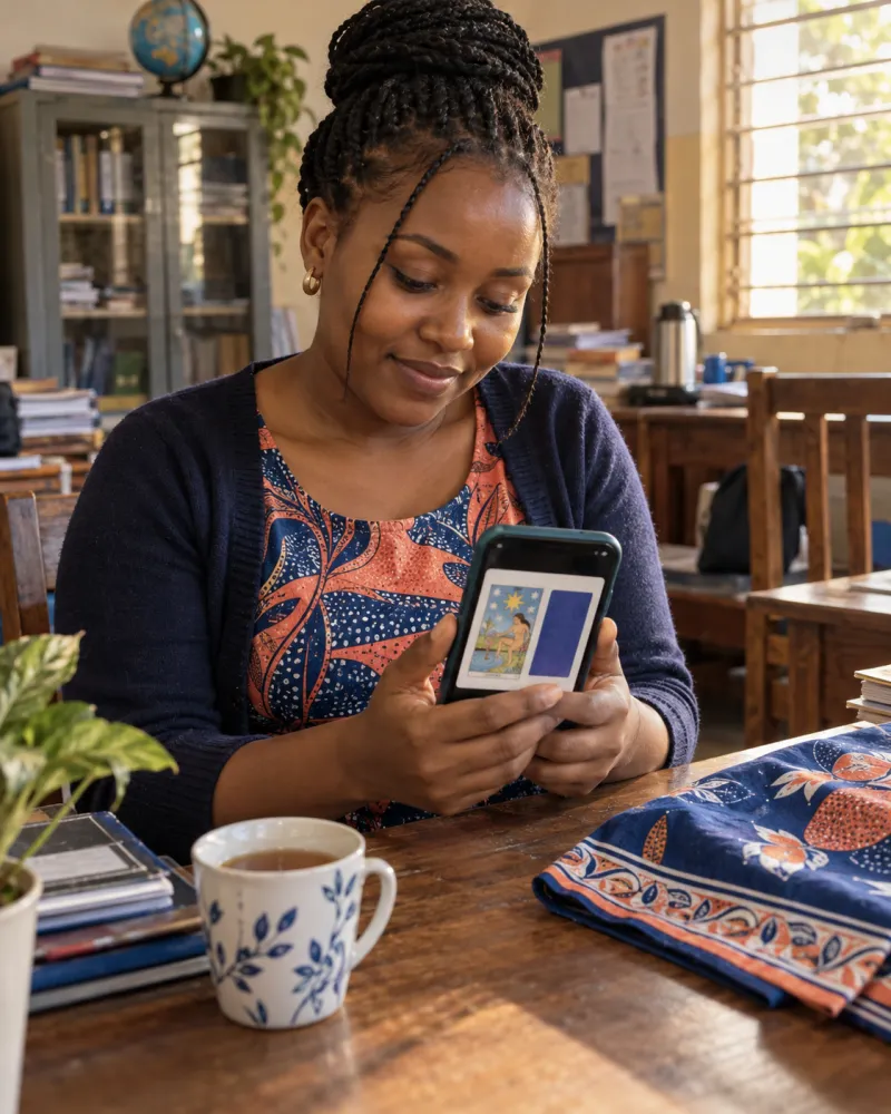 Mhusika wa kubuni. Amina Juma, miaka 28, anaishi Dar es Salaam. Ni mwalimu wa shule ya msingi.